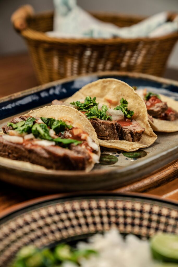 International cuisines; taco