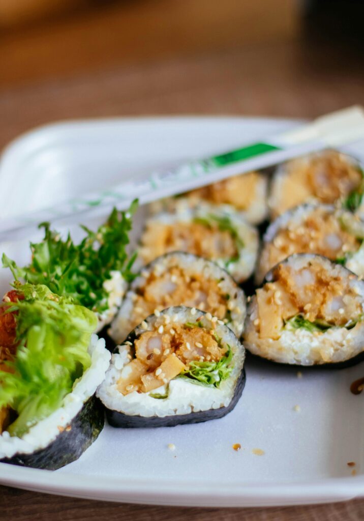 international cuisines sushi